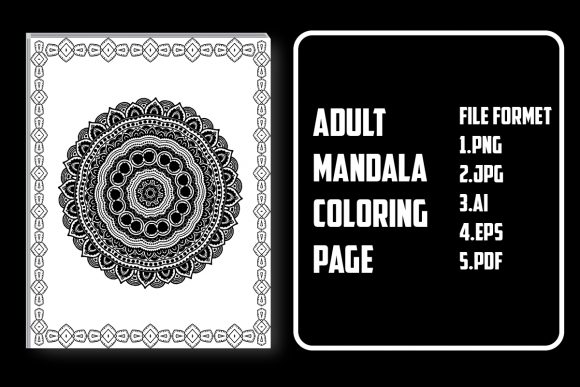 Download Adult Mandala Coloring Page - Adult mandala coloring page Collection
