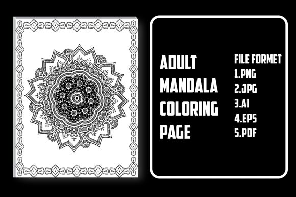 Download Adult Mandala Coloring Page - Adult mandala coloring page Collection