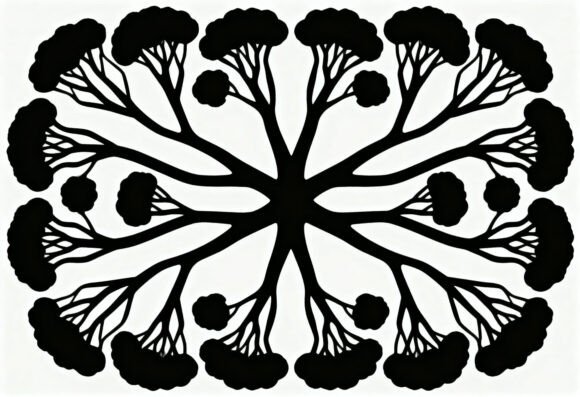 Download Black Tree Silhouette Mandala SVG - Premium Bundle