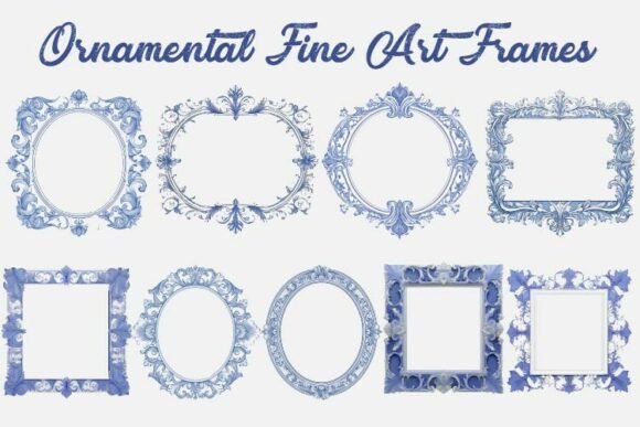 Download Ornamental Art Frames Vintage Style - Premium Resources