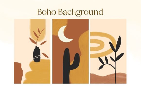 Download Bohemian Art Abstract Background - Bohemian Collection