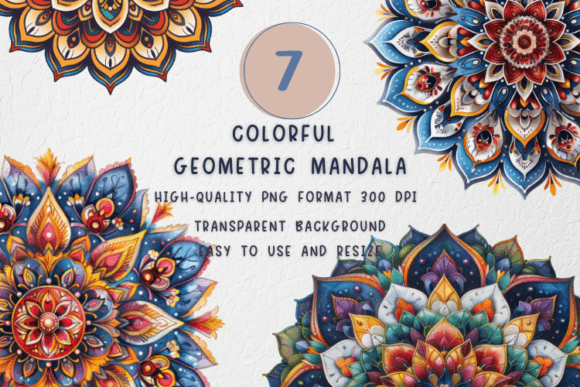 Download Rainbow Abstract Mandala Watercolor - Abstract mandala Collection