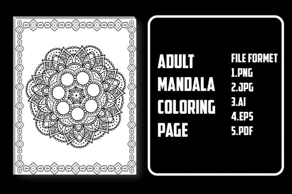 Download Adult Mandala Coloring Page - Adult mandala coloring page Collection