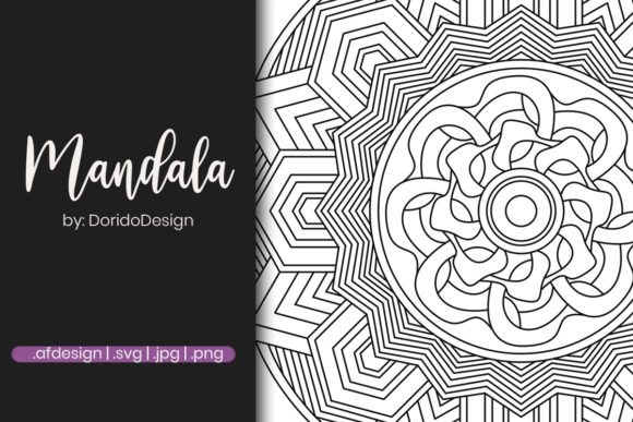 Download Abstract Mandala Coloring Page for Adult - Premium Resources