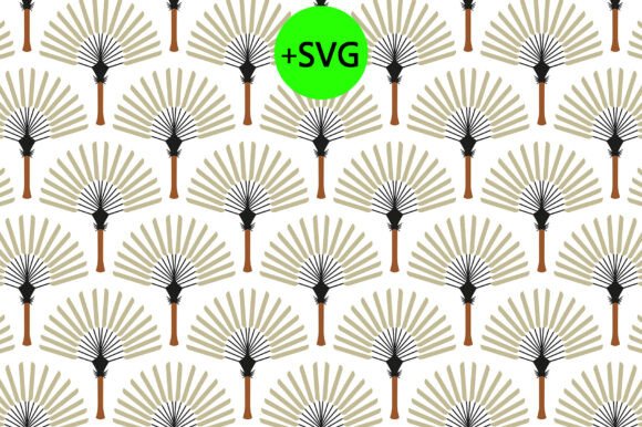 Download Bohemian Art Deco Fans Traveler's Palm - Bohemian Collection